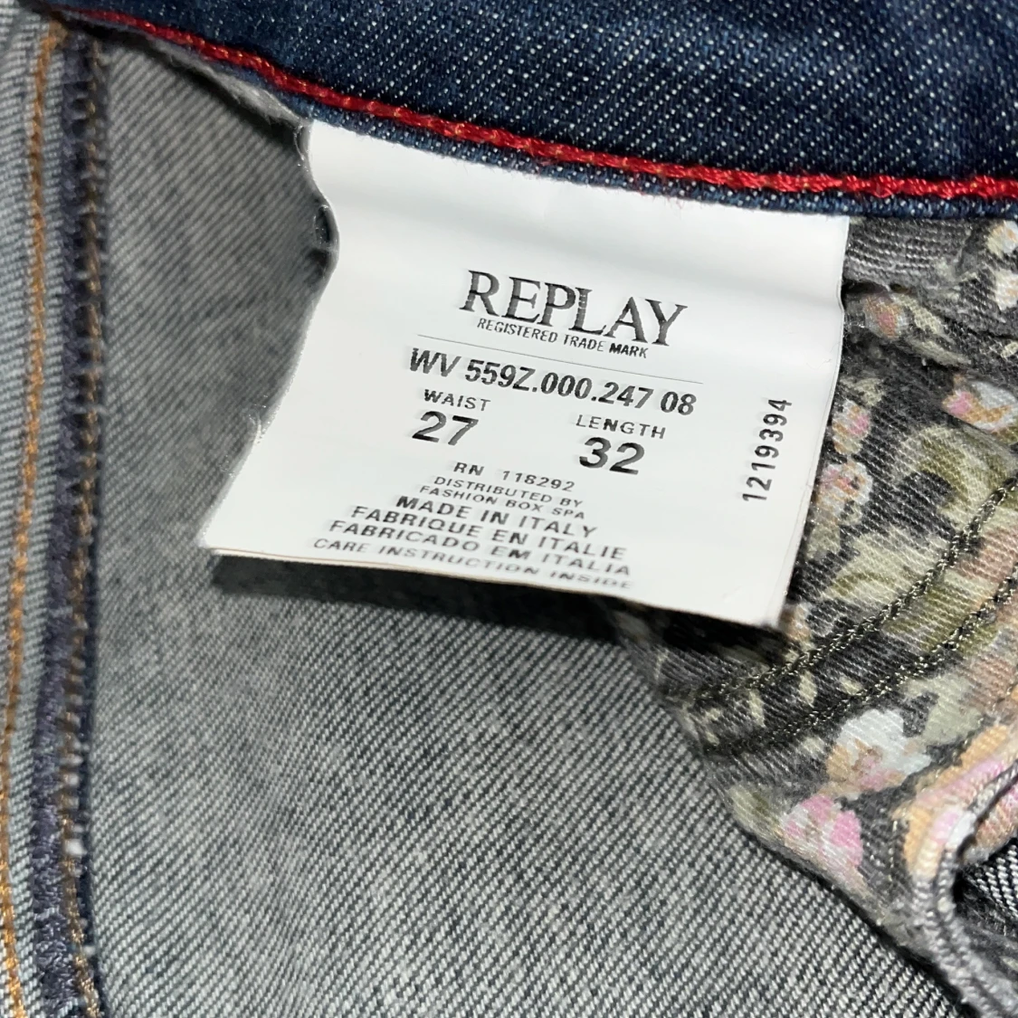 Blå jeansbyxor från Replay - 4