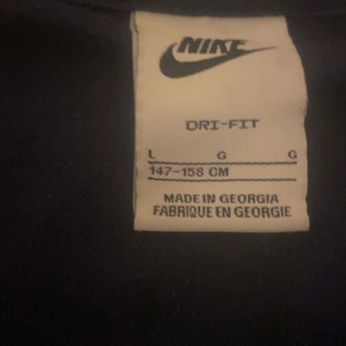 Blå  Nike hoodie med blå detaljer - 1