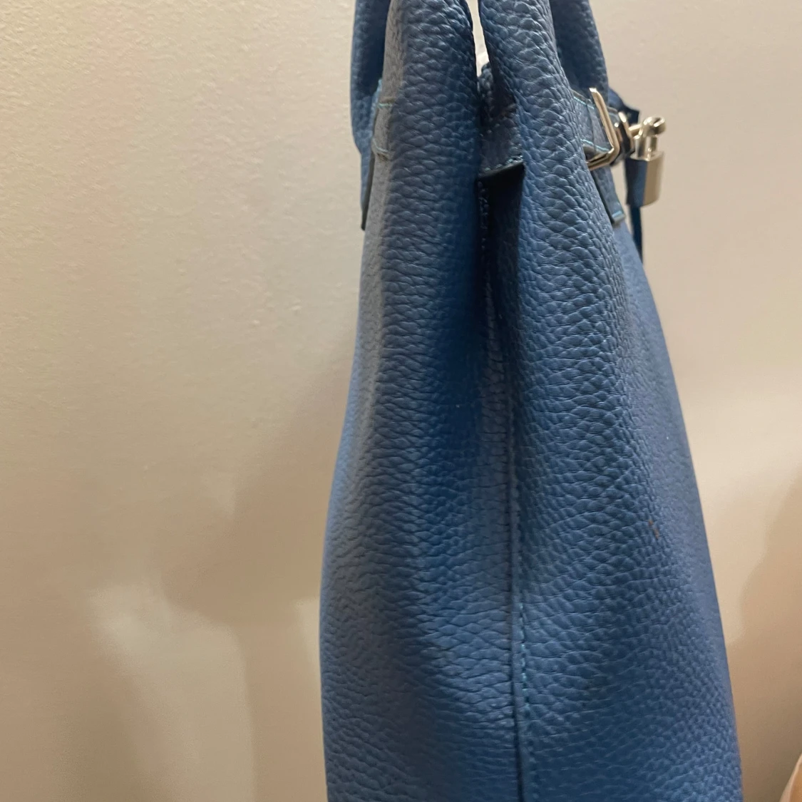 Blå handväska BIRKIN  - 1