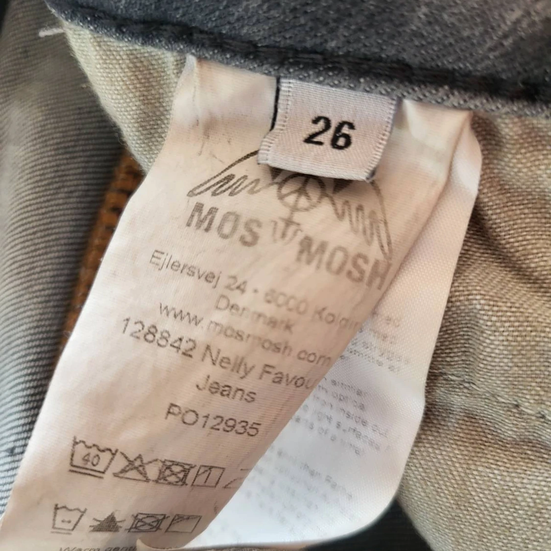 Grå skinny jeans från Mos Mosh - 3