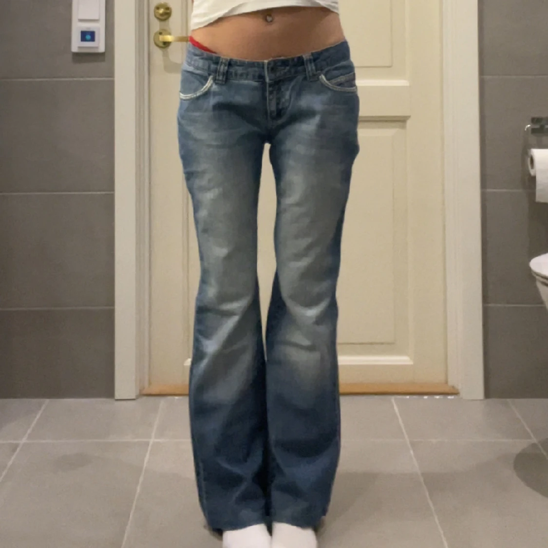 Lågmidjade jeans ❣️ - 1
