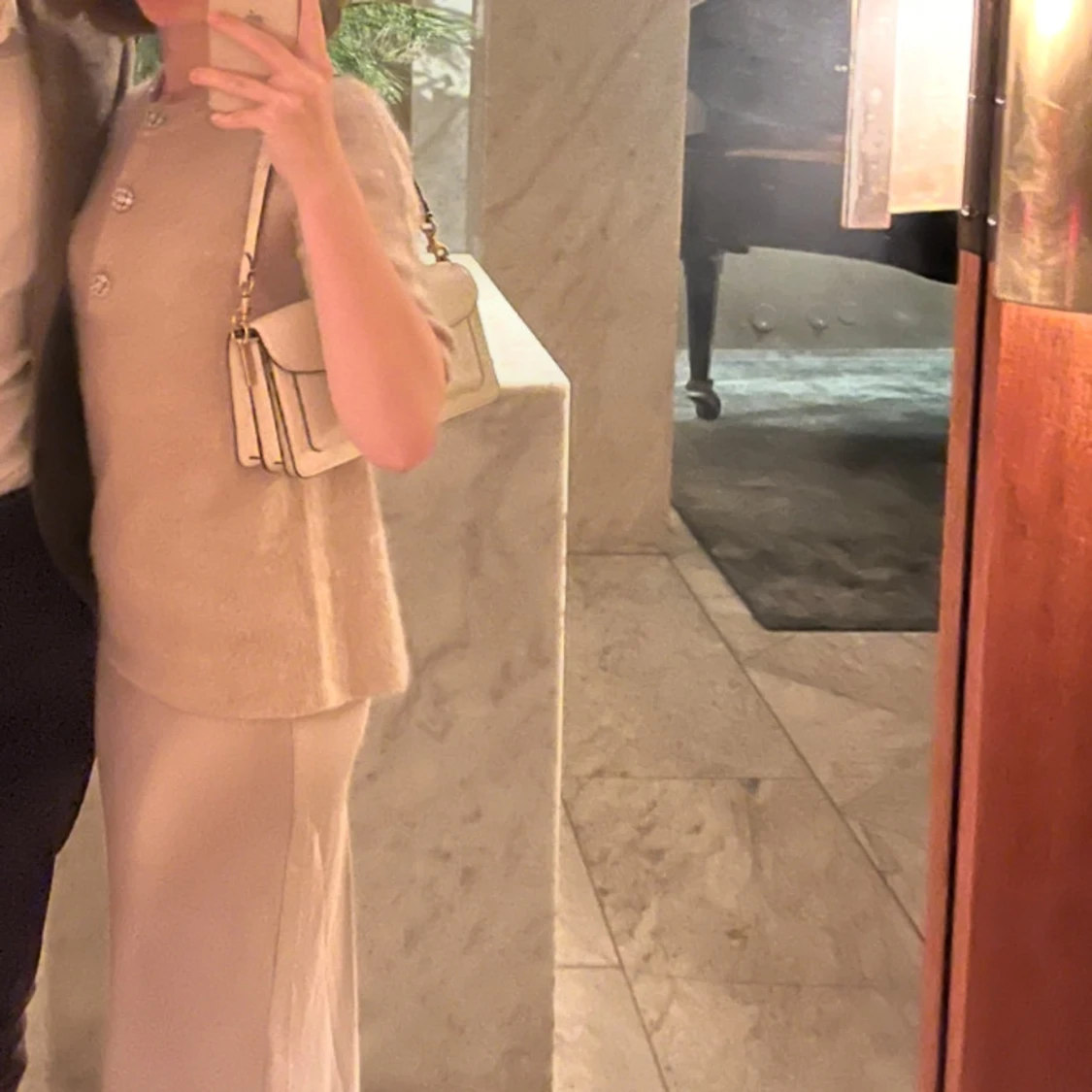 Beige stickad tröja H&M Edition - 2