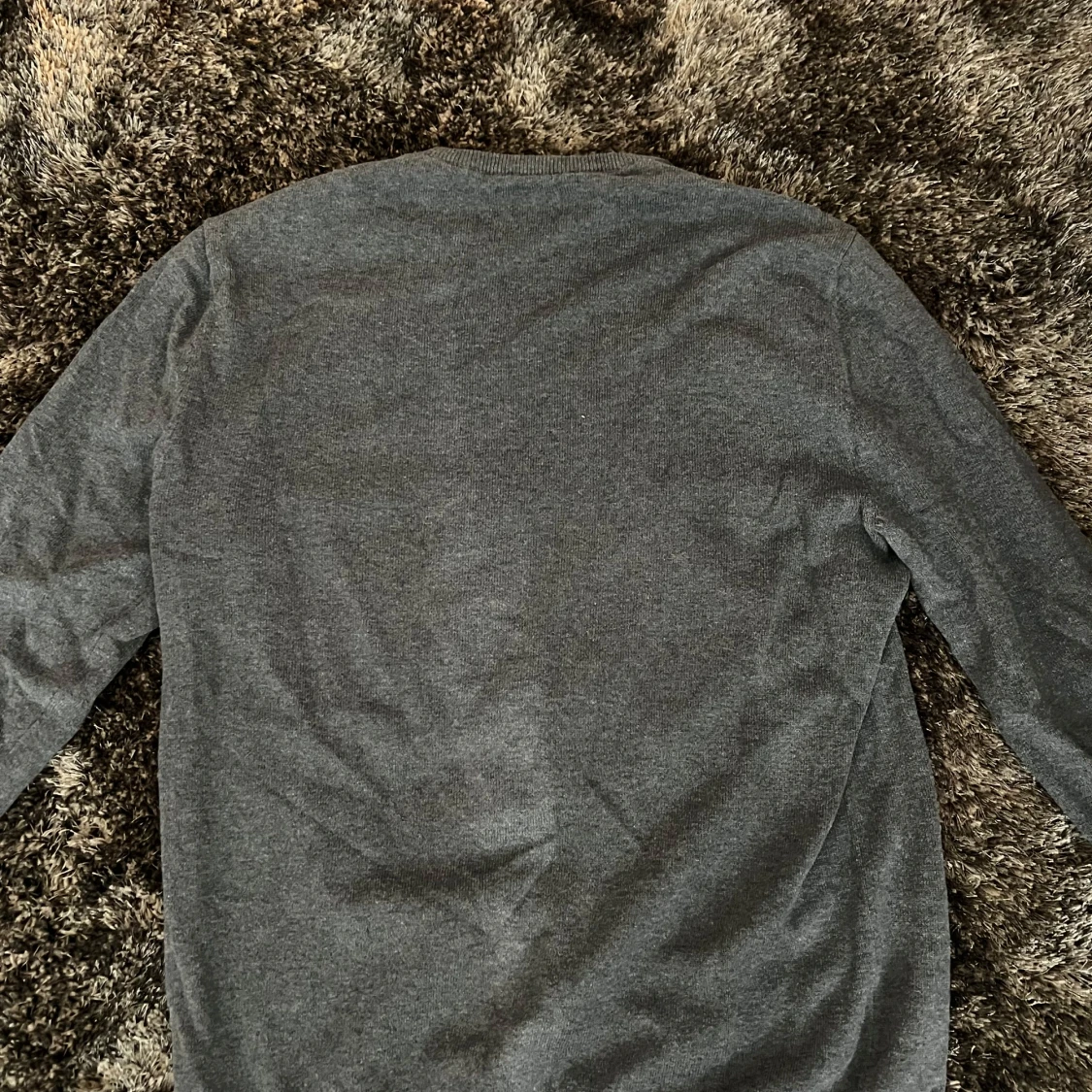 Blå stickad tröja från Lexington - 1