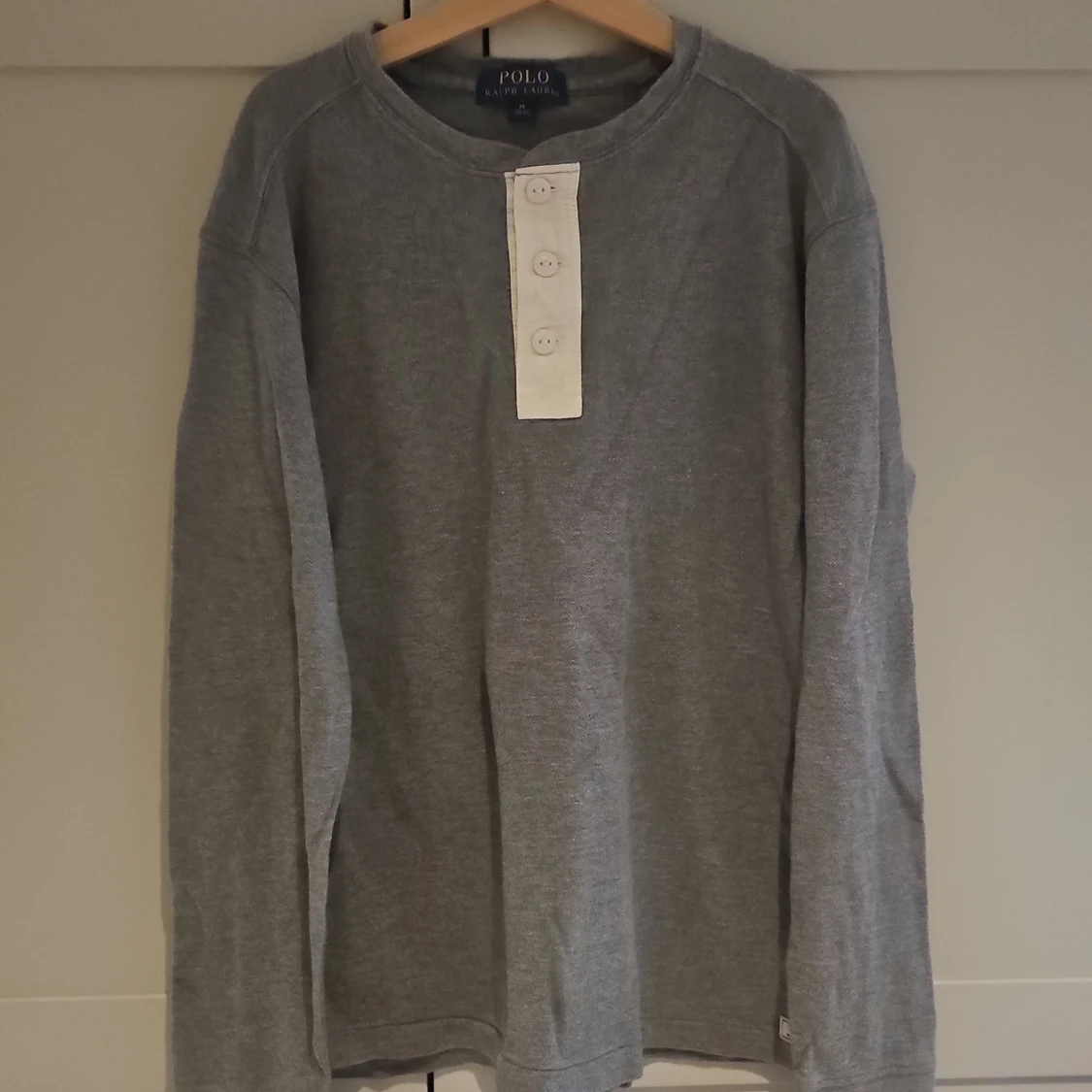 Grå långärmad tröja Polo Ralph Lauren