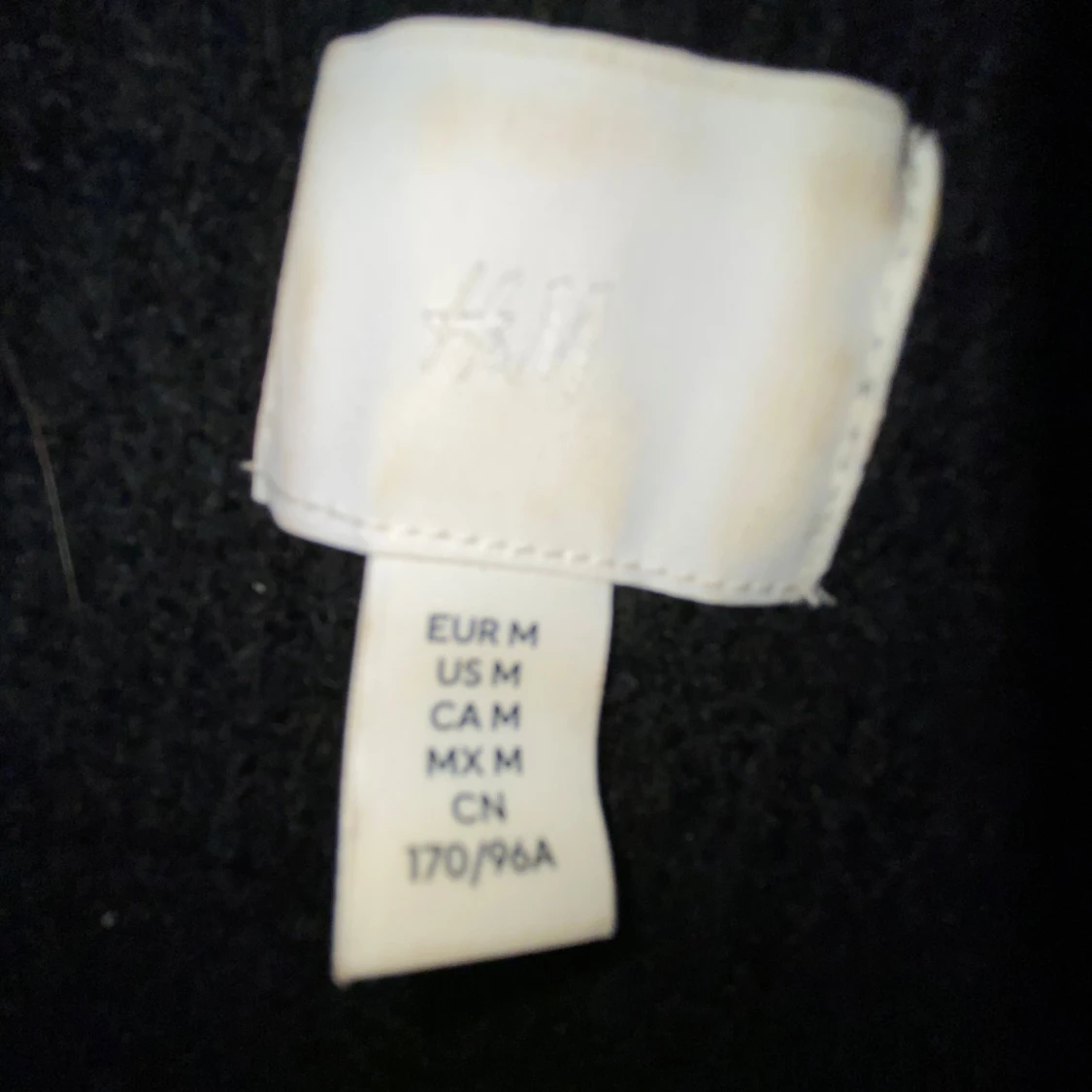 Svart off shoulder stickad tröja från H&M - 1