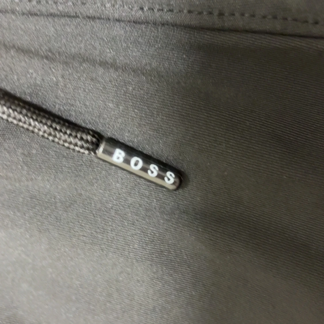 Svarta BOSS mjukisbyxor med ränder - 3