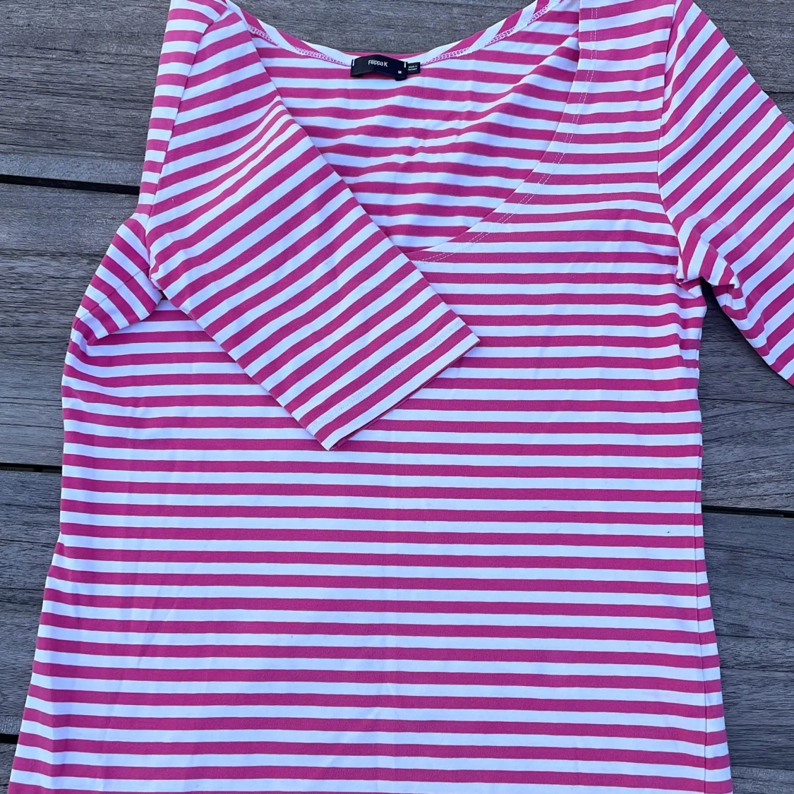 Randig topp från Filippa K rosa/vit - 2