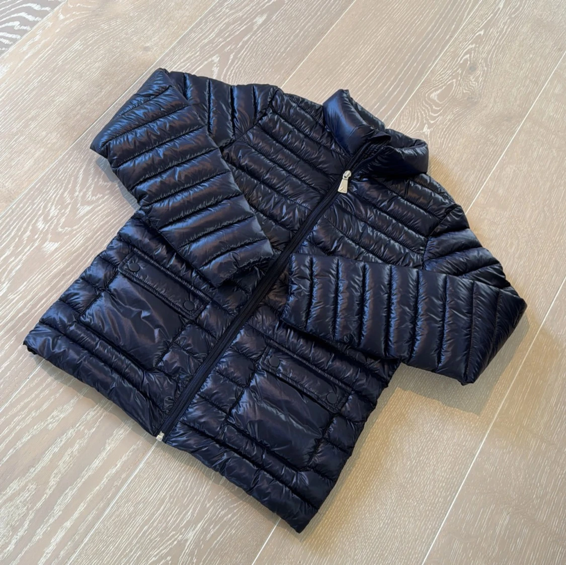 Mörkblå - pufferjacka - 1