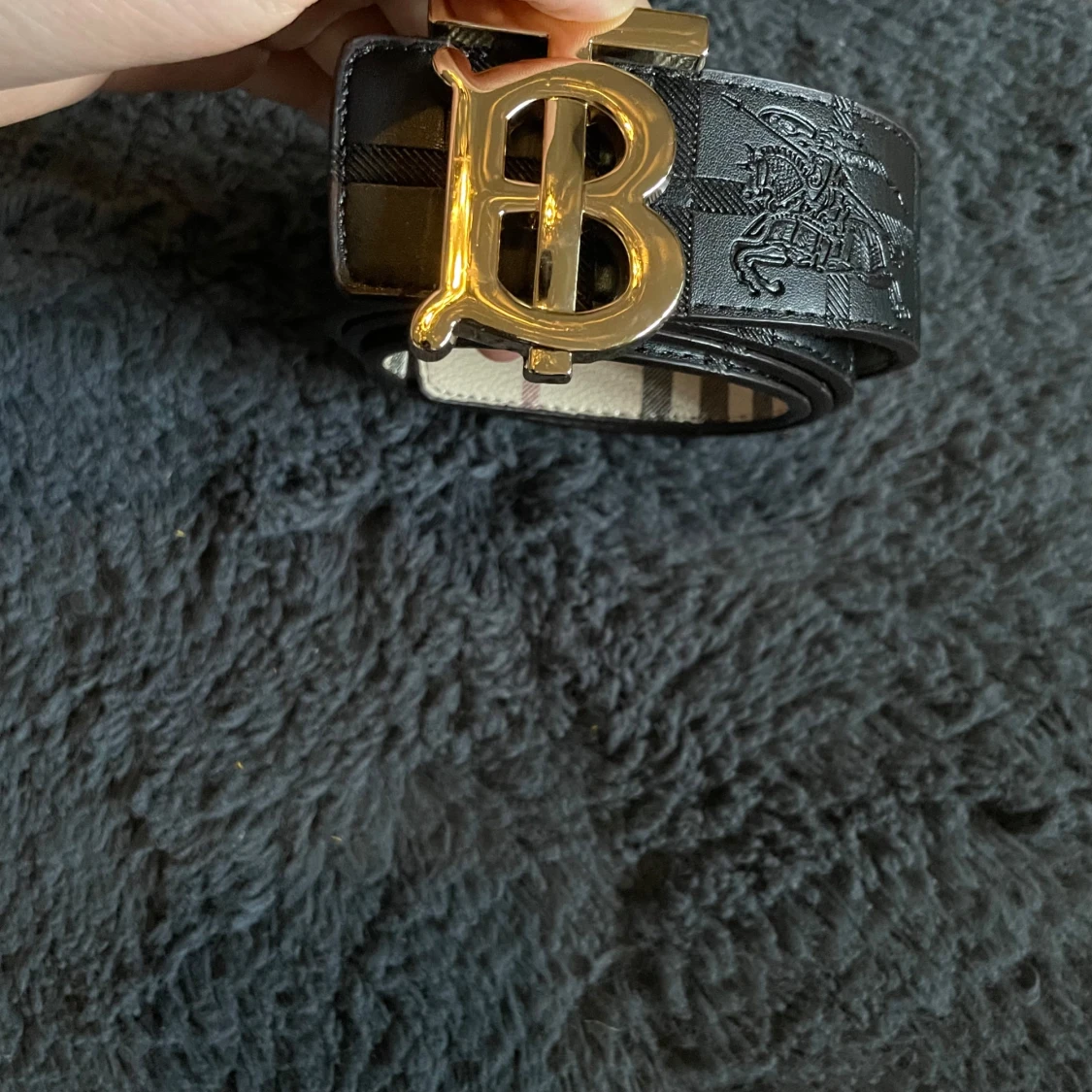  skärp med guldfärgat spänne - 2