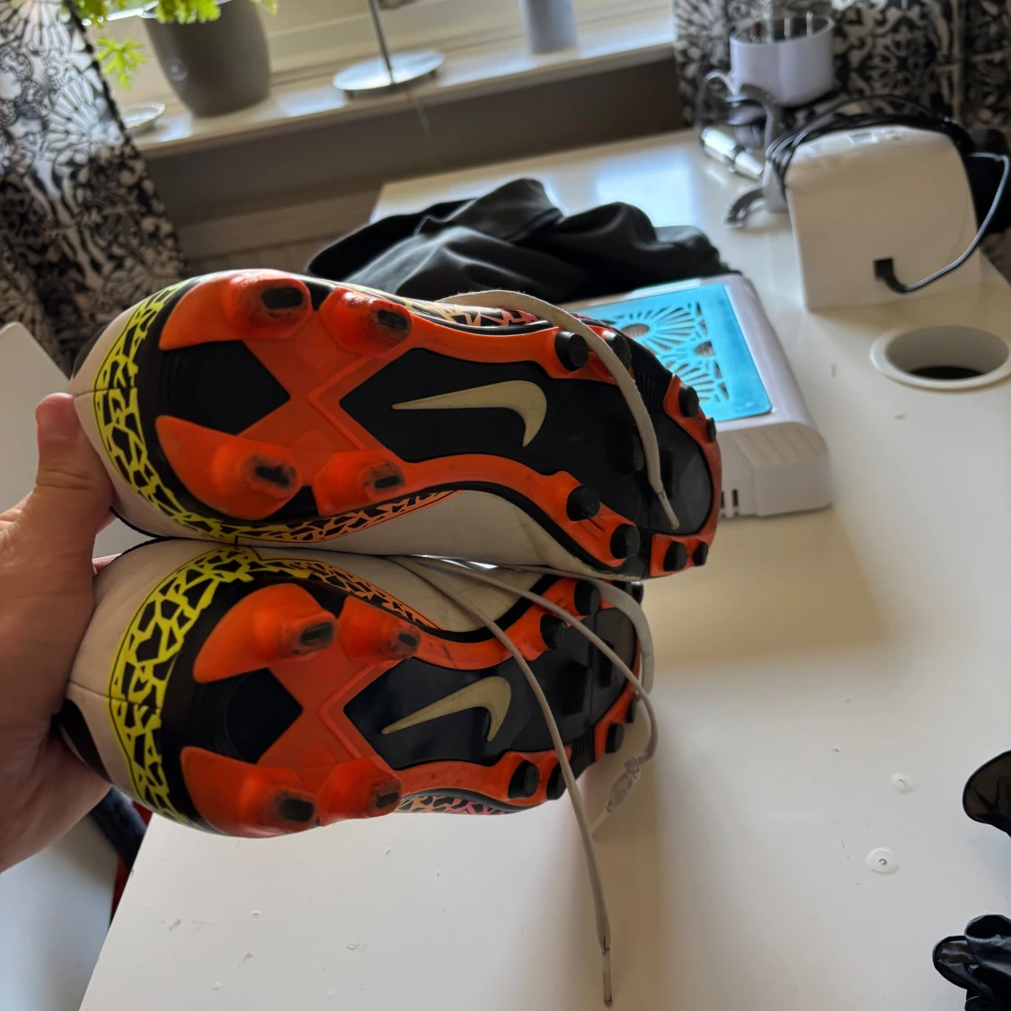 Nike vita fotbollsskor hypervenom - 4