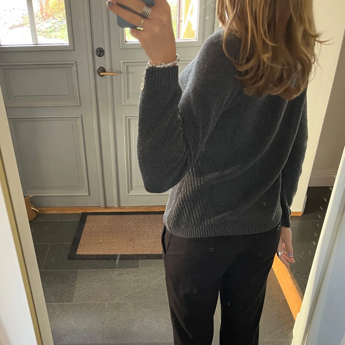 Grå stickad tröja från Sail Racing - 2