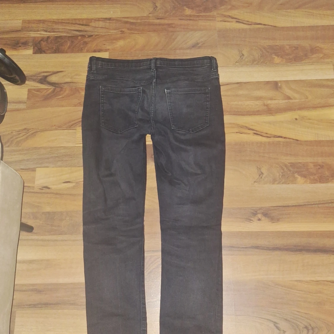 Svarta jeansbyxor från Cubus - 1