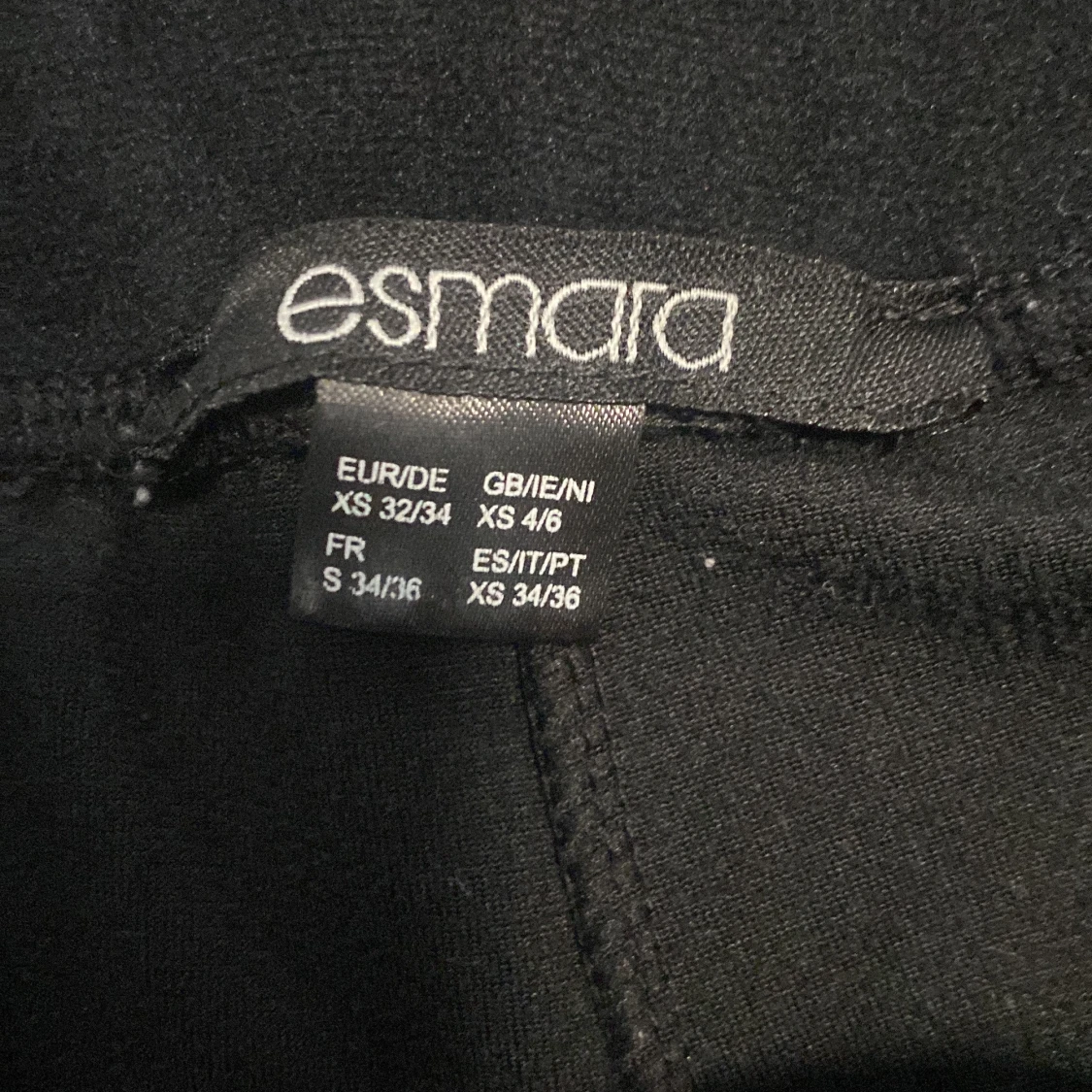 Svarta sammetsbyxor från Esmara - 2