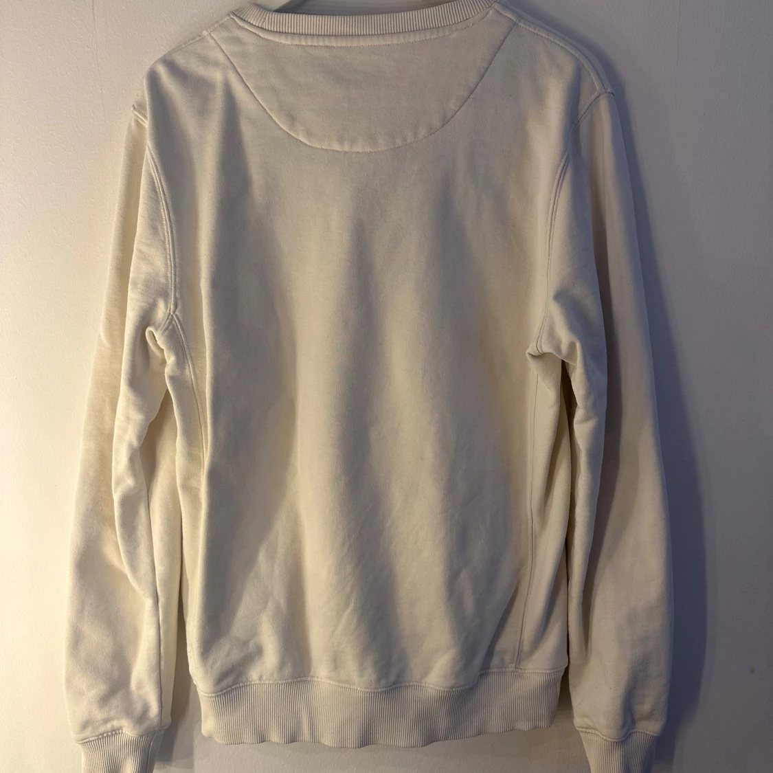 Vit sweatshirt från Morris med tryck - 3