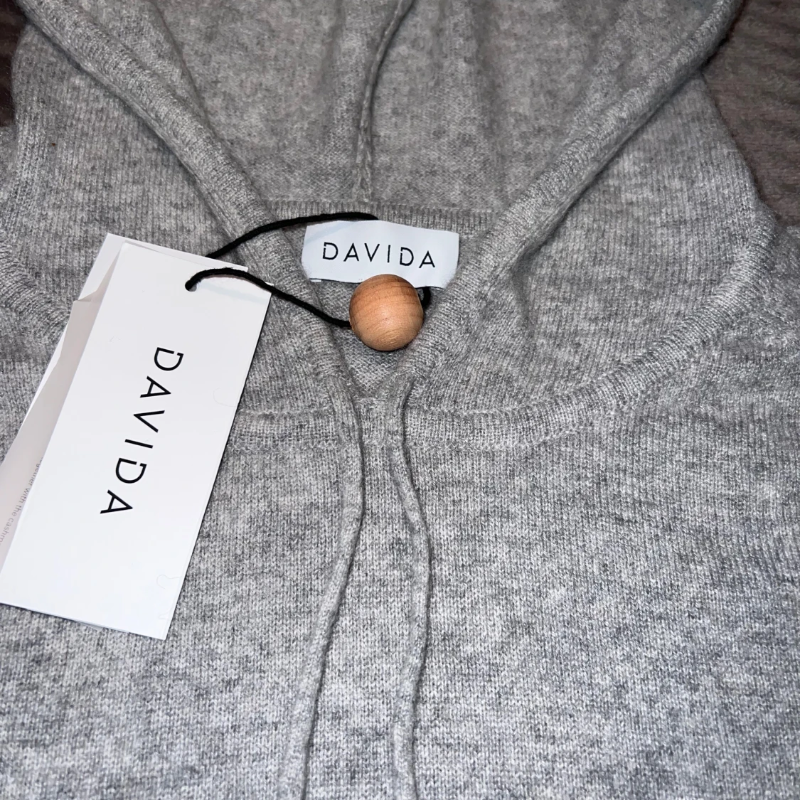 Davida Kashmirhoodie Grå - 1