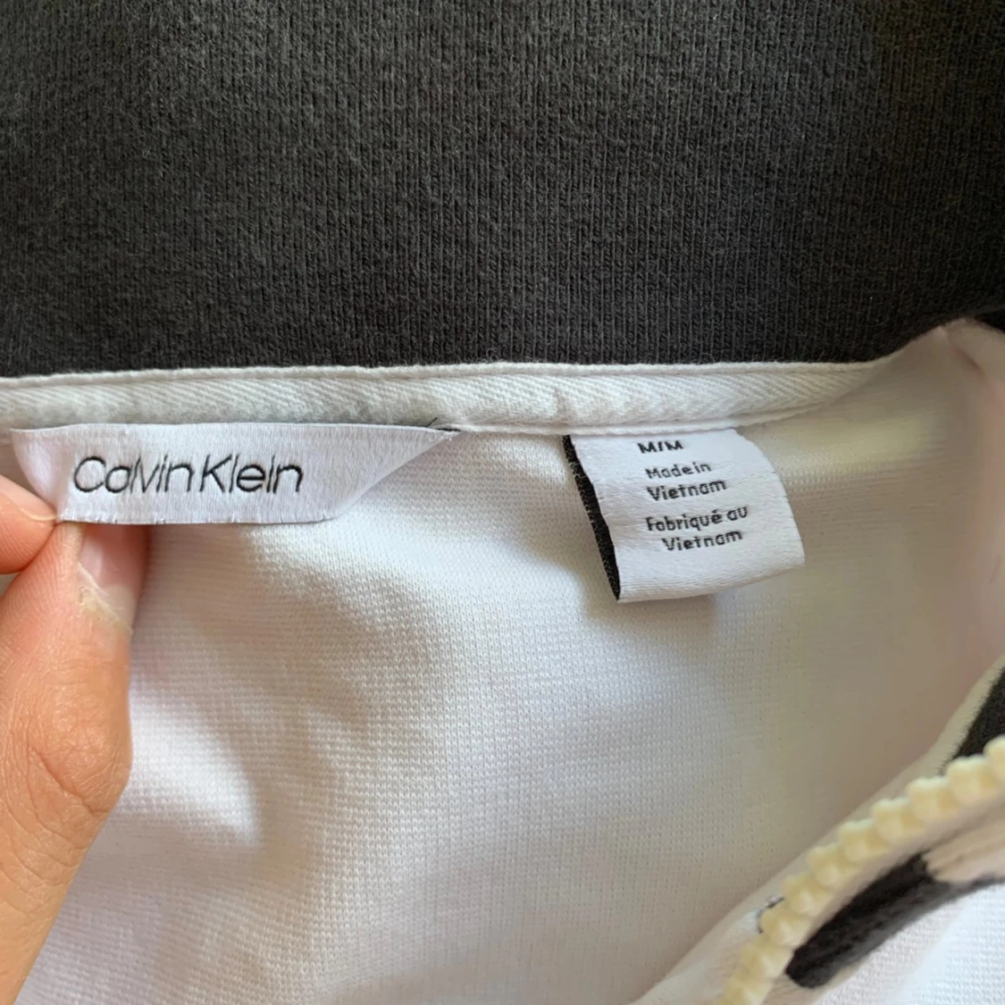Calvin Klein zip tröja - 1