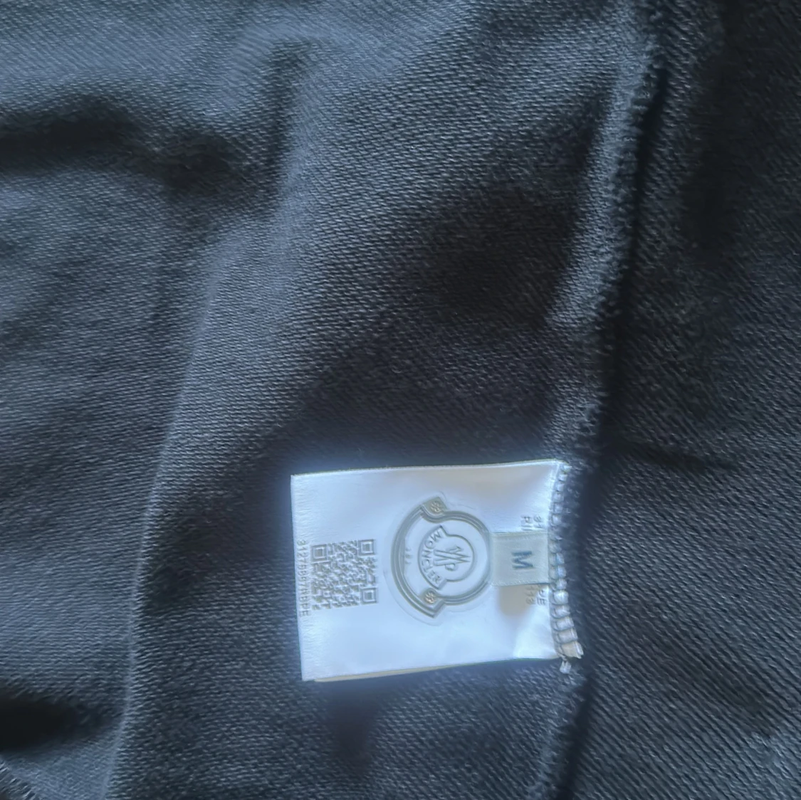 Svart Moncler hoodie med dragkedja - 2