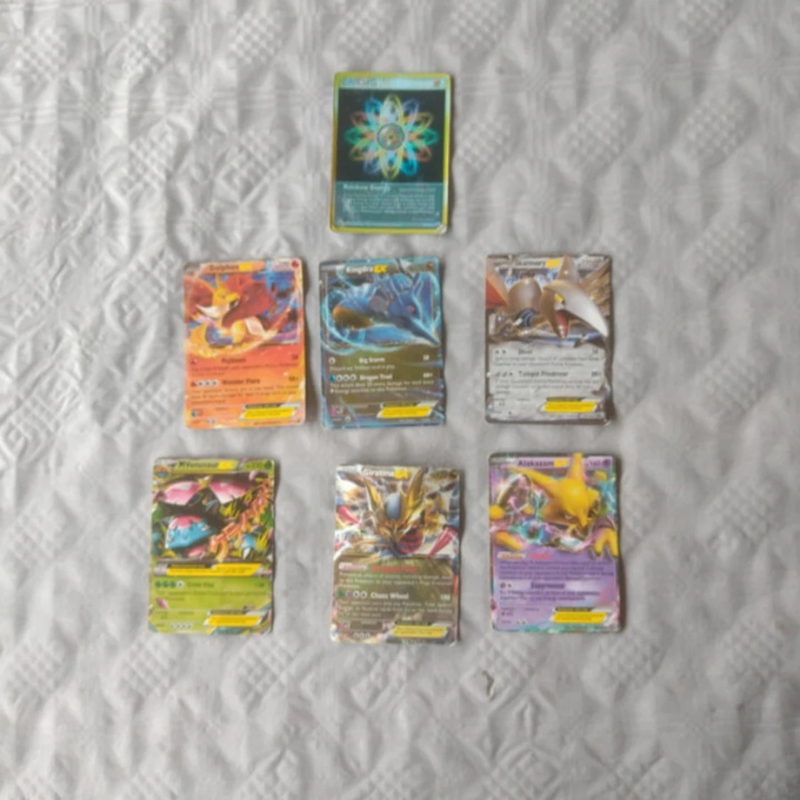 Pokémonkort - EX och specialkort (7 st)