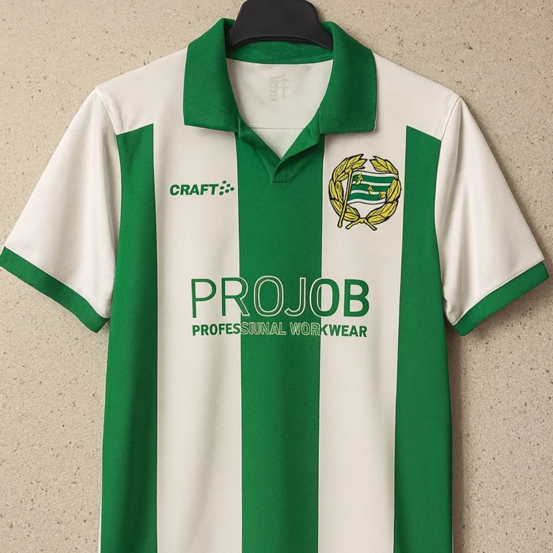 Hammarby fotbollströja Craft grön/vit