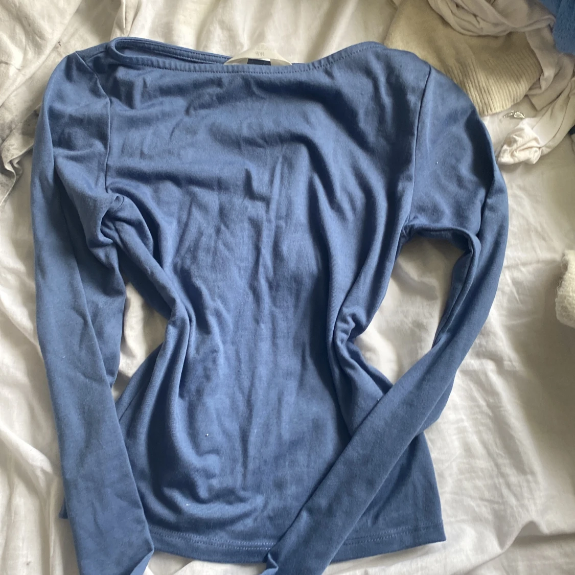 Blå långärmad tröja från H&M