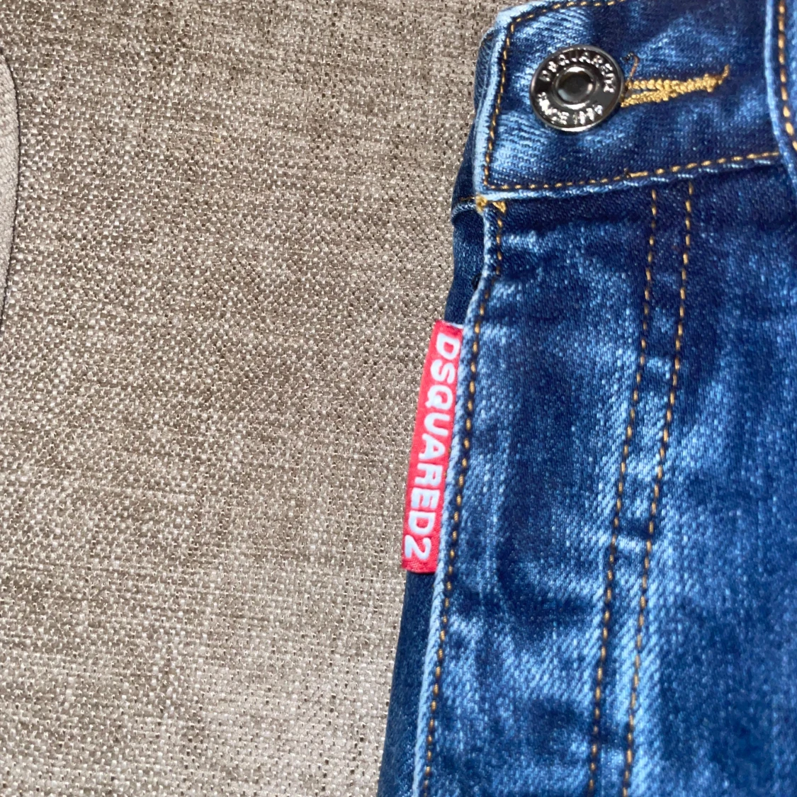 Blå Dsquared2 jeans  - 1