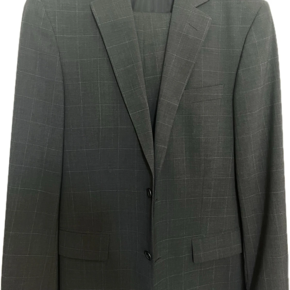 Svartgrå rutig kostym från SIR Regular Fit - 4