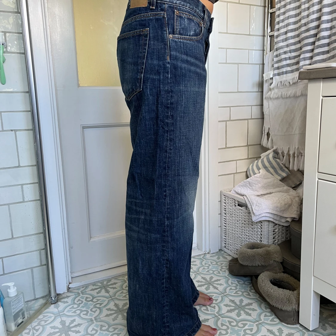 Jeanerica Kyoto wide jeans blå - 2