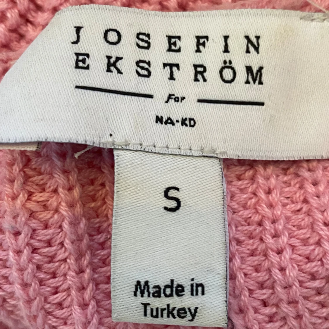 Rosa stickad tröja från NA-KD - 1