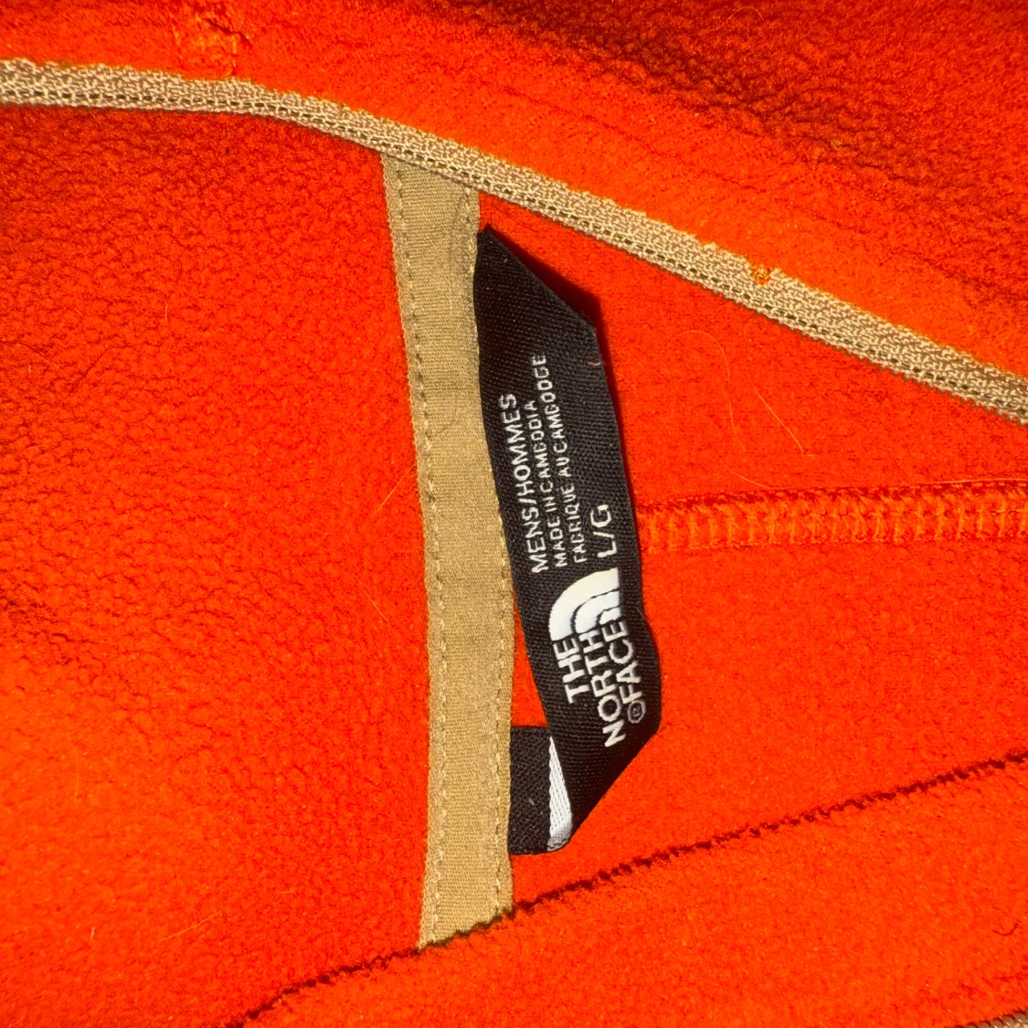 Orange fleece-tröja från The North Face - 2