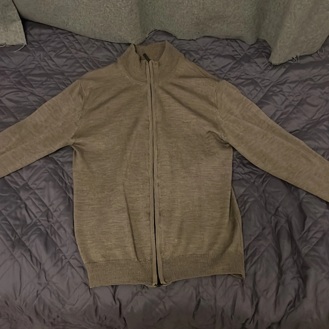 Beige kofta i ull från Sand Copenhagen