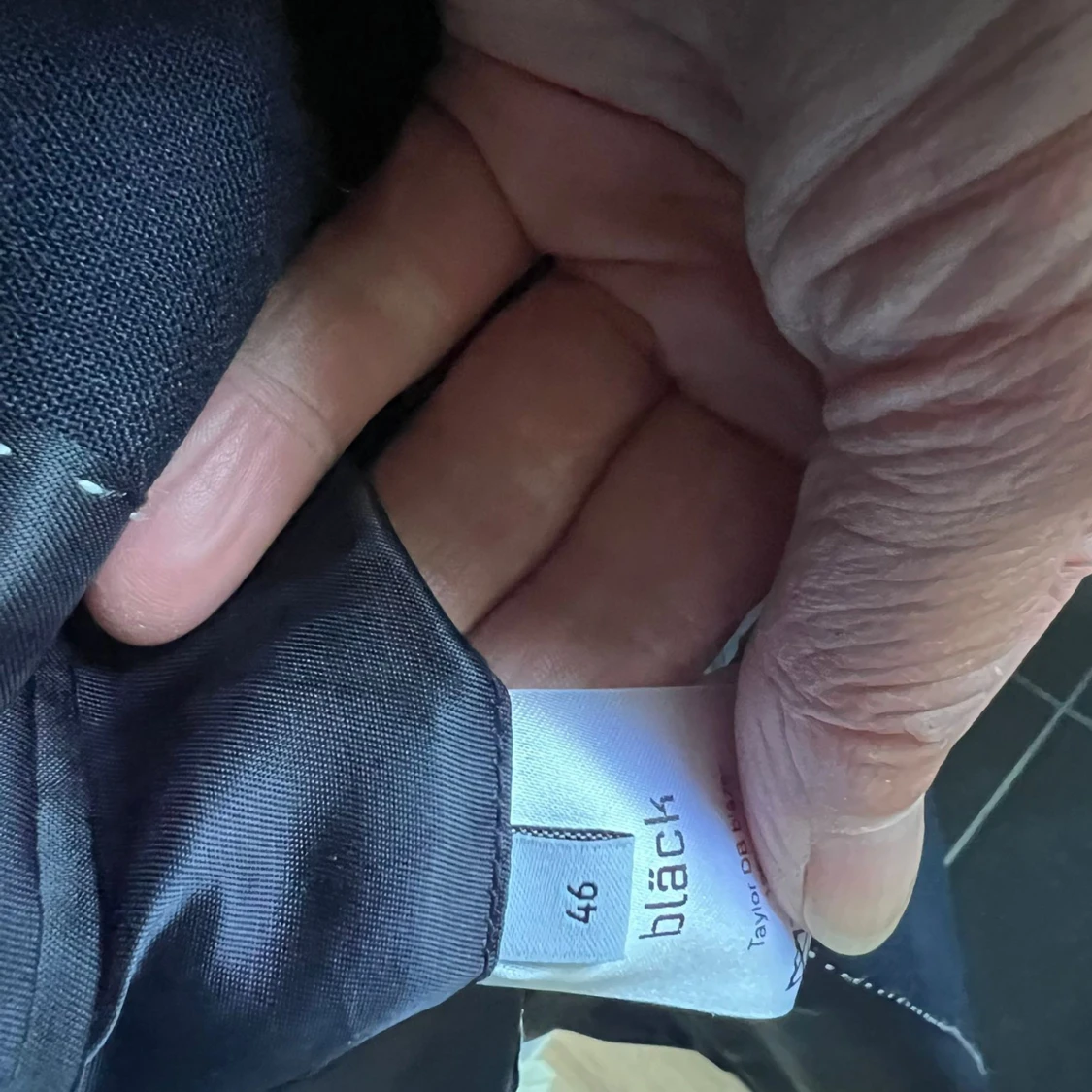 Mörkblå kavaj från Bläck - 4