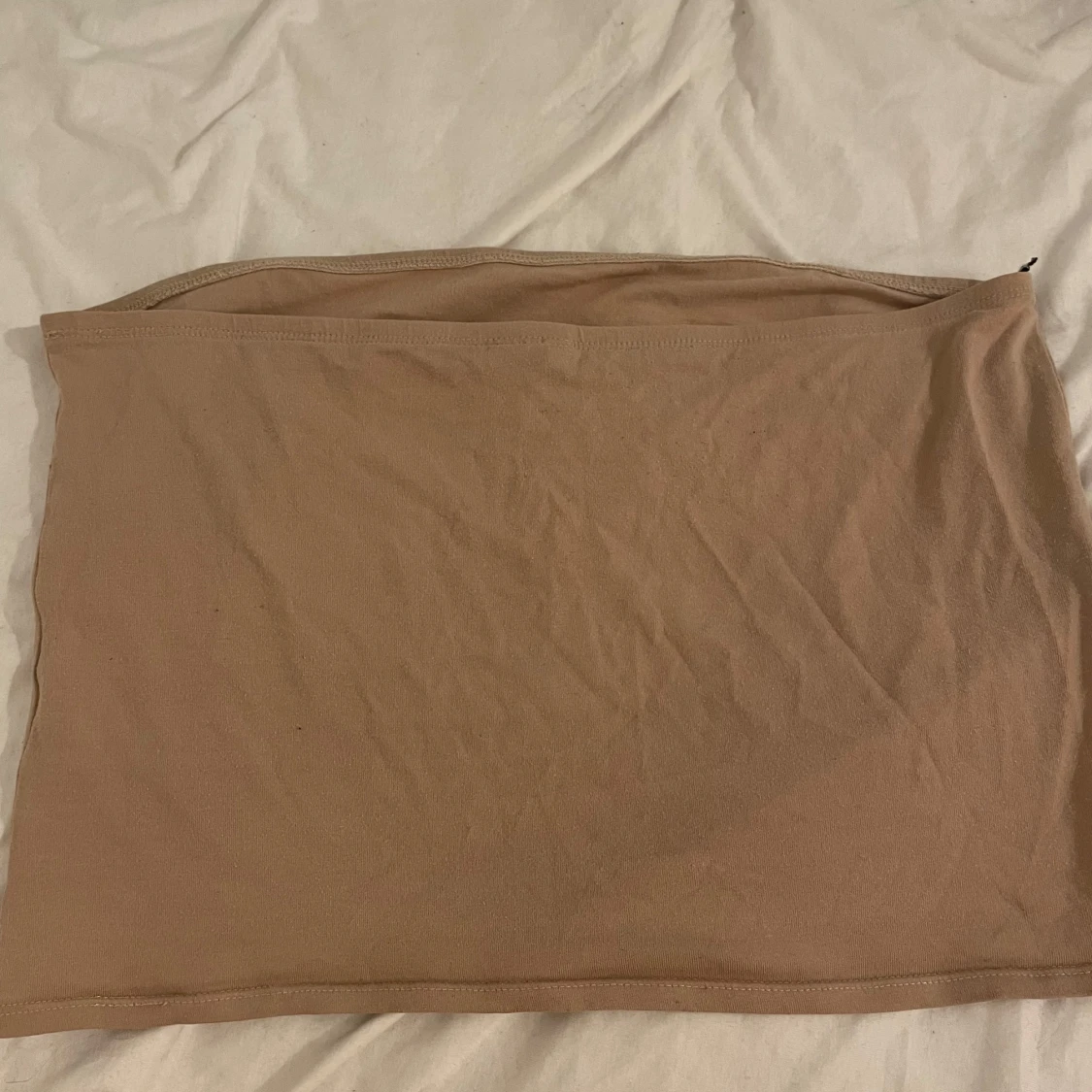 Beige bandeau tubtopp från H&M Divided - 1