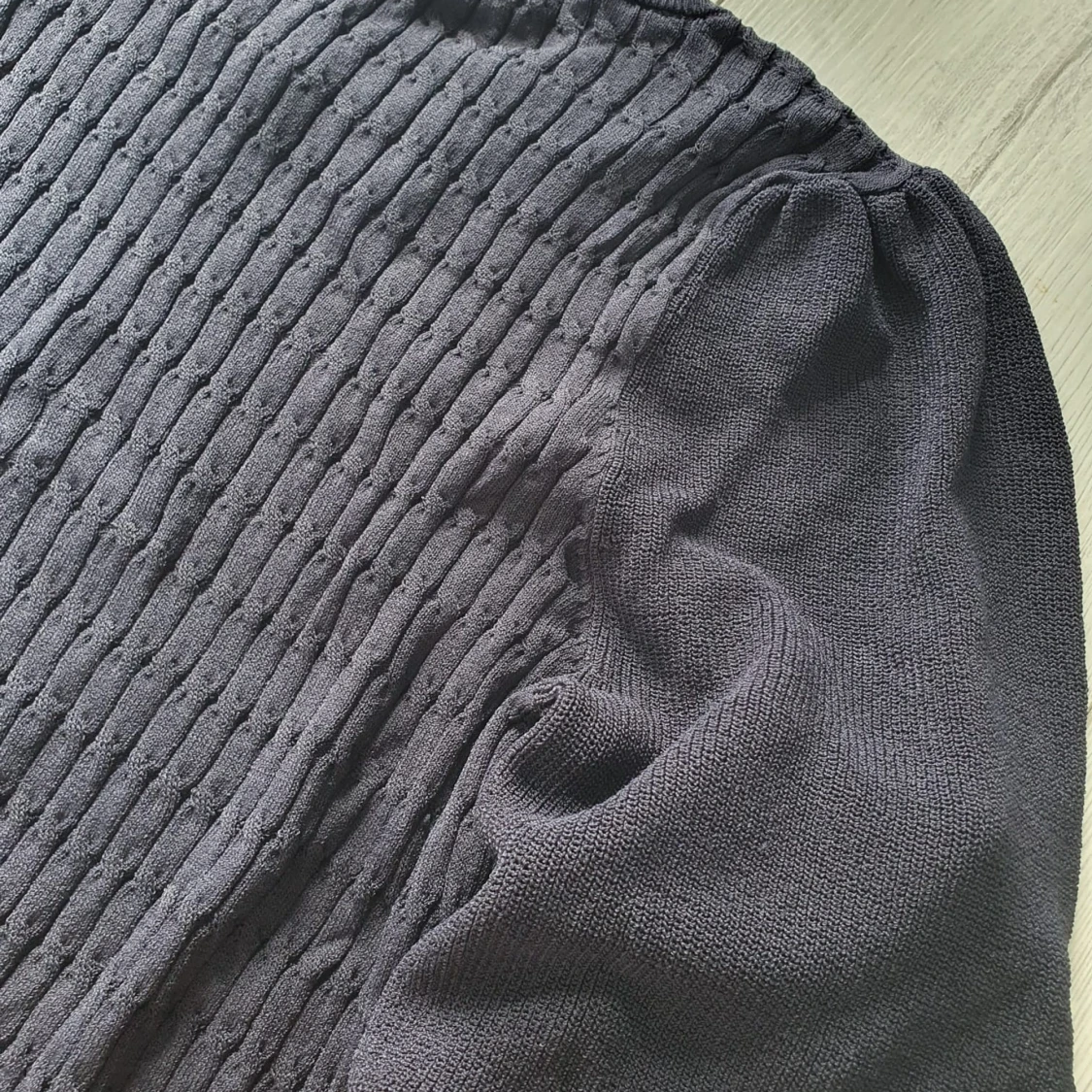 Mörkblå stickad tröja Soaked in Luxury - 2