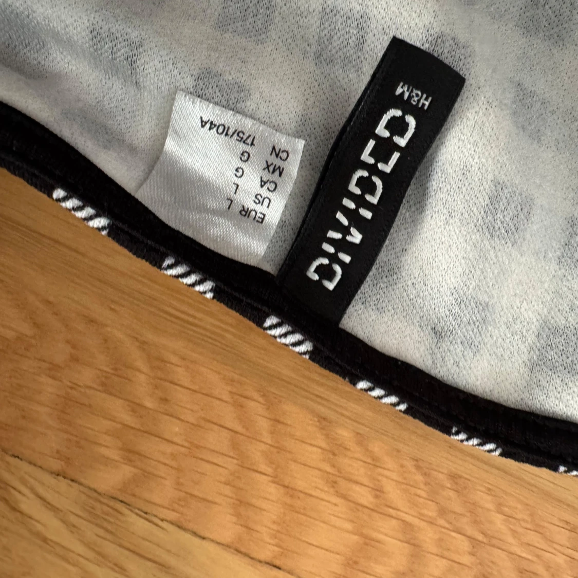 Svartvit rutig klänning H&M Divided - 3