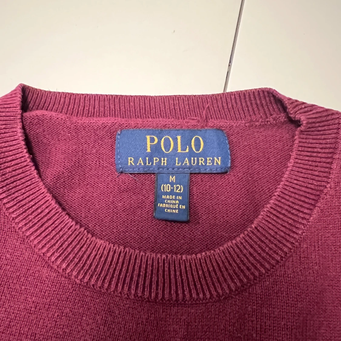 Vinröd tröja från Ralph Lauren - 2