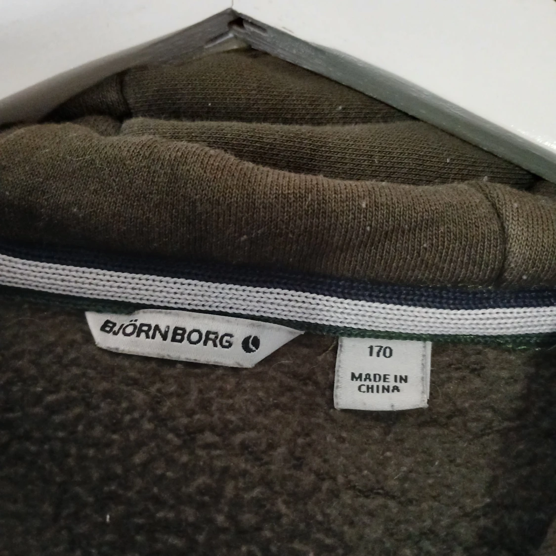 Olivgrön hoodie från Björn Borg - 2