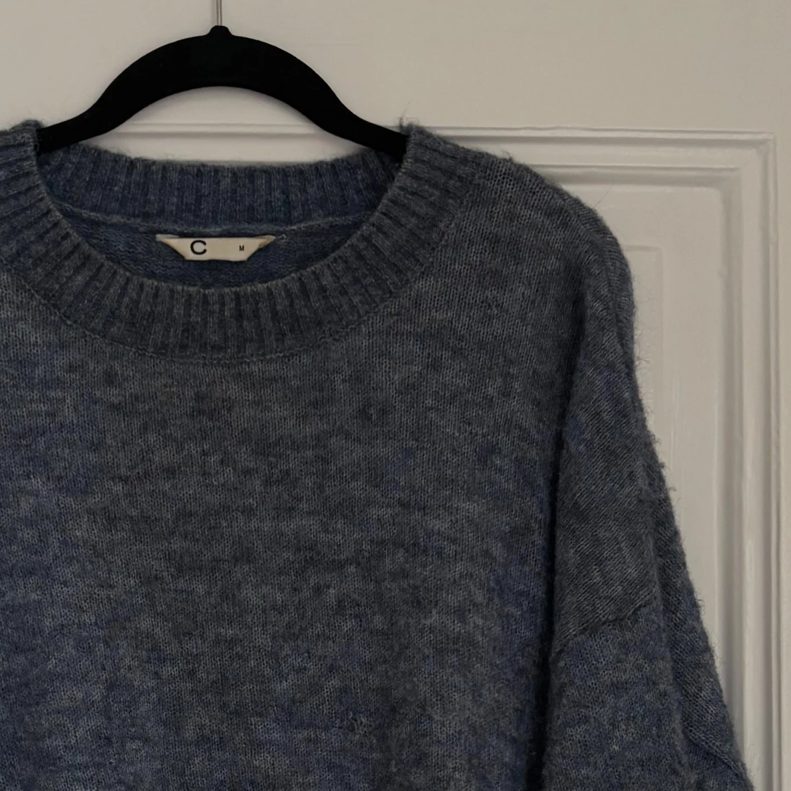 Blå stickad tröja från Cubus - 1