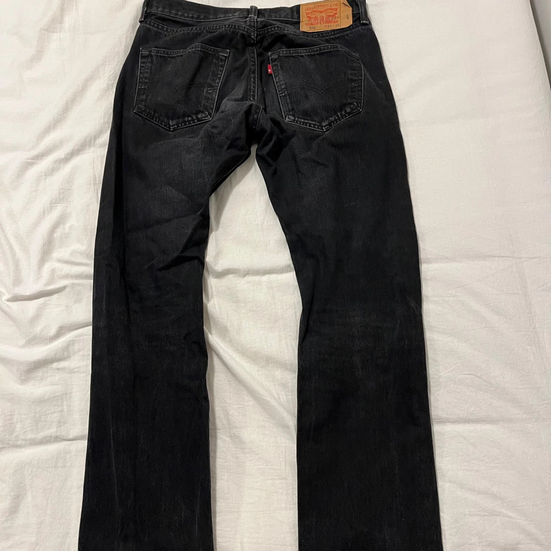 Svarta Levis 501 jeans - 3