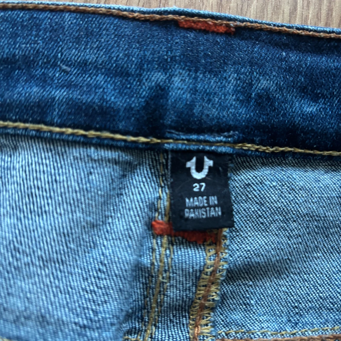 Blå bootcut jeans från True Religion - 4