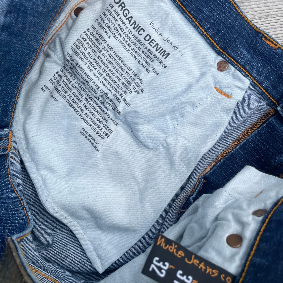 Blå Nudie Jeans - 3