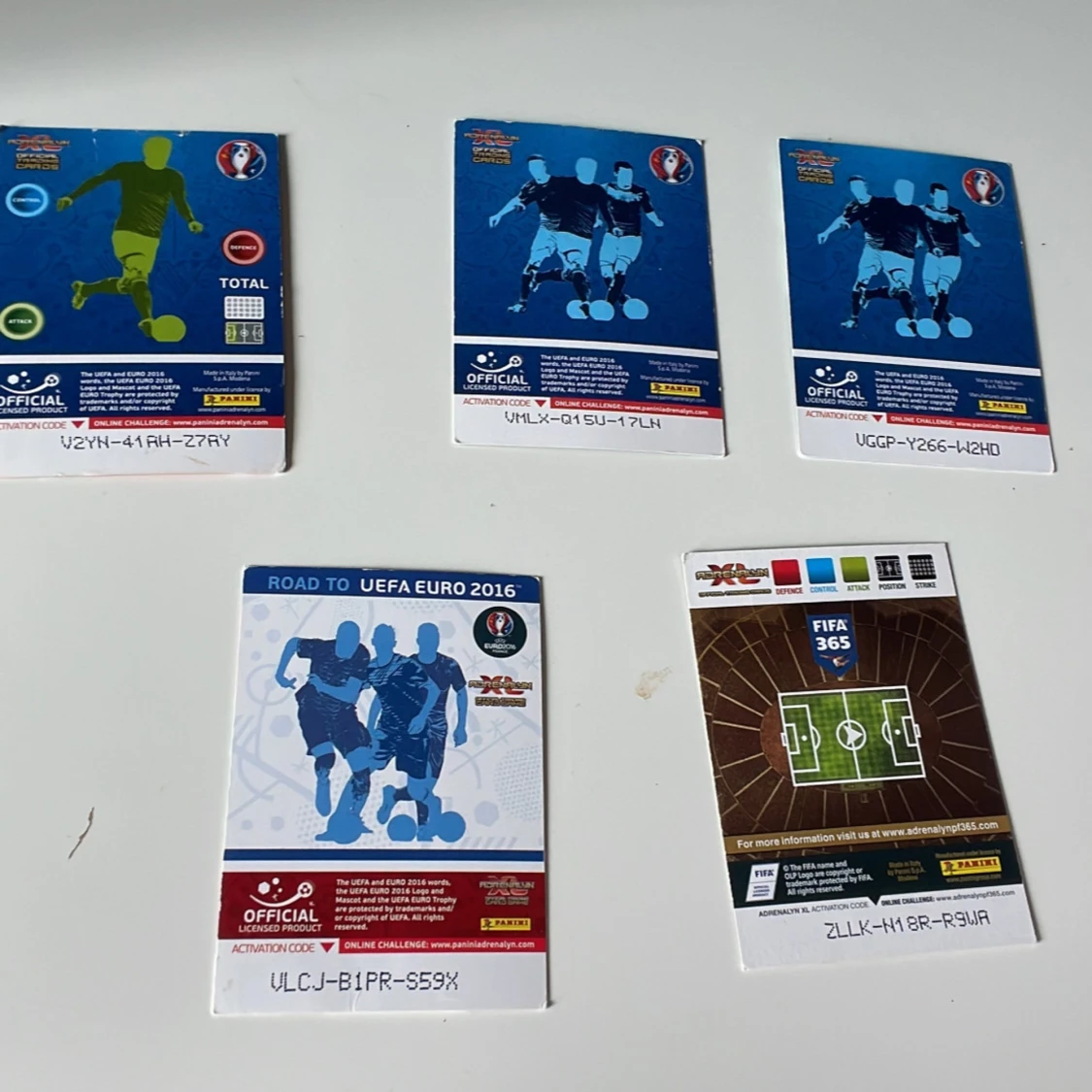 UEFA Euro 2016 Portugal Winner - Panini Adrenalyn XL Cards - 1