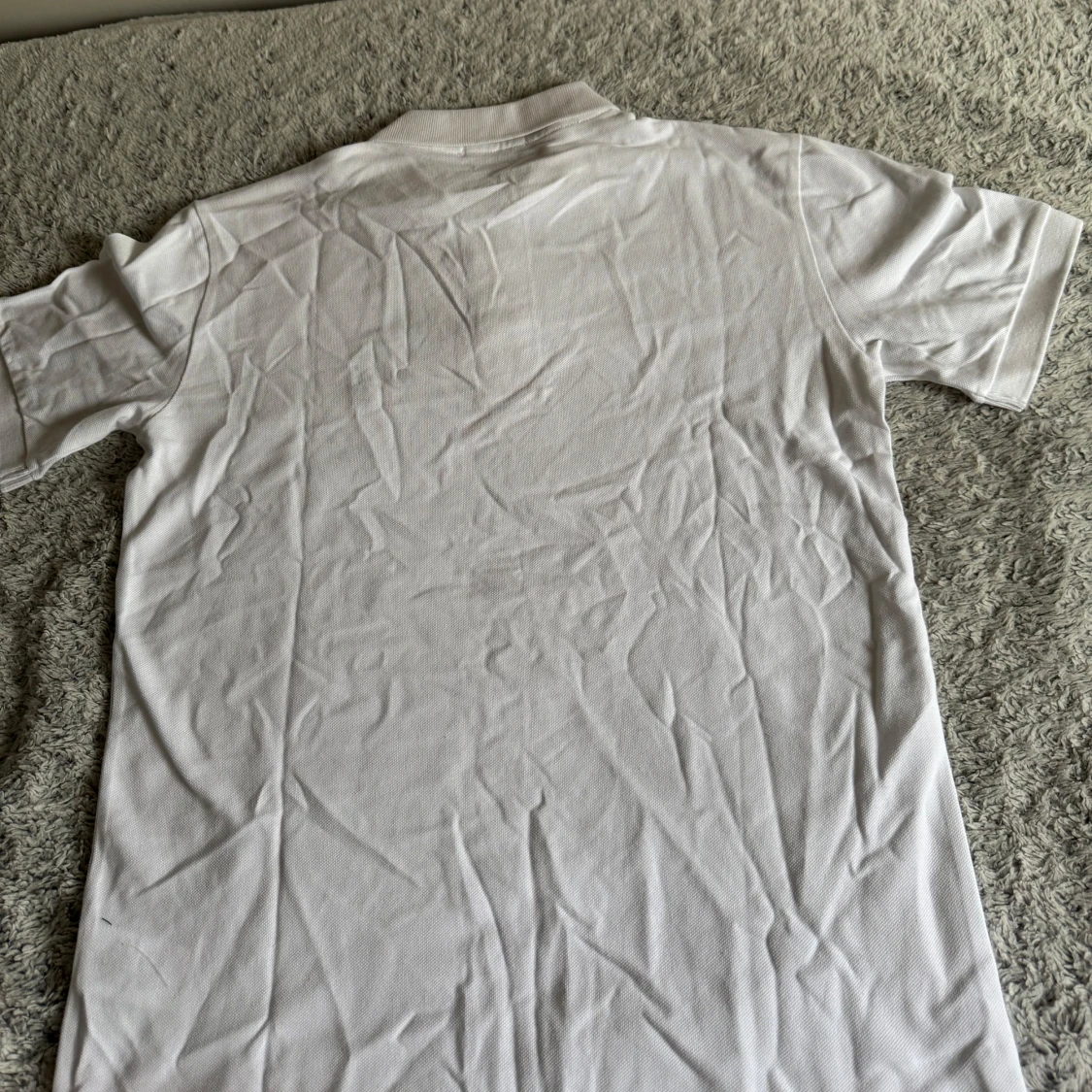 Polo Ralph Lauren vit pikétröja custom fit - 1