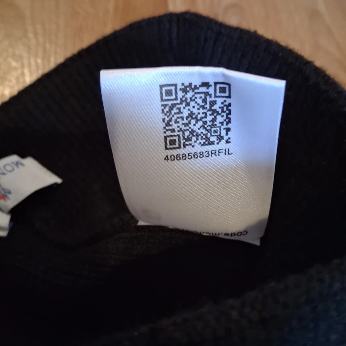 Svart Moncler mössa i ull - 3