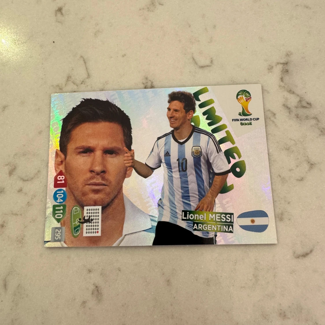  Messi special fotbollskort - 1