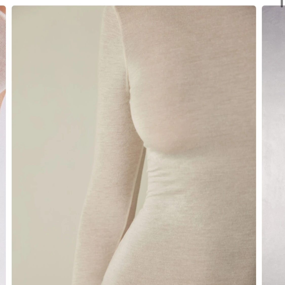 Vit intimissmi tröja  - 1