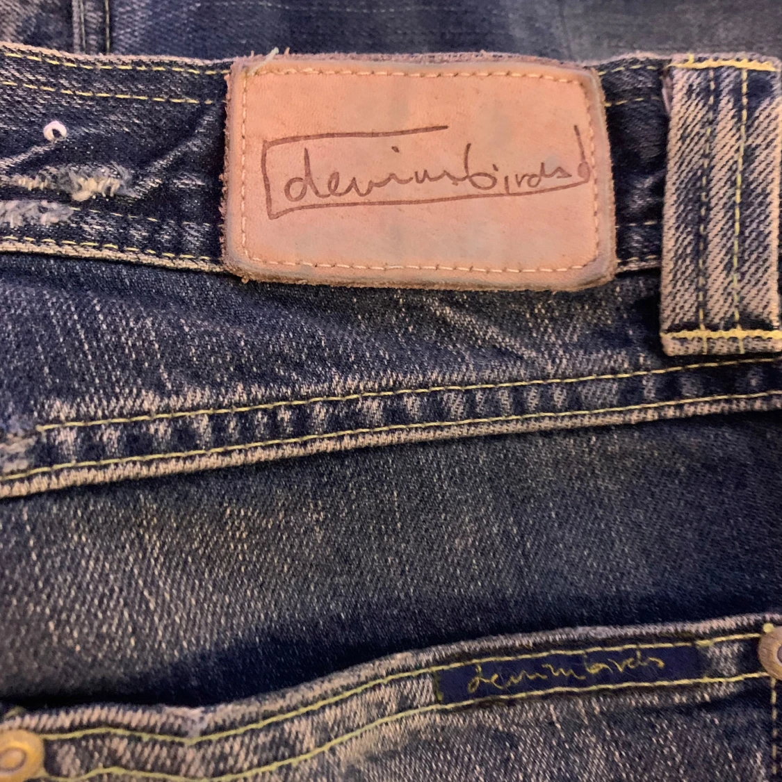 Lågmidjade bootcut jeans  - 3