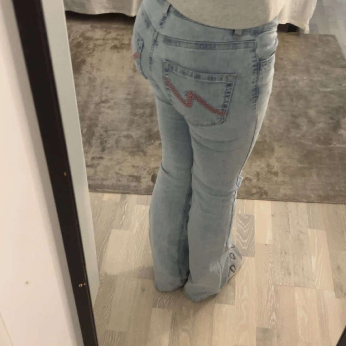 Lågmidjade jeans  - 2