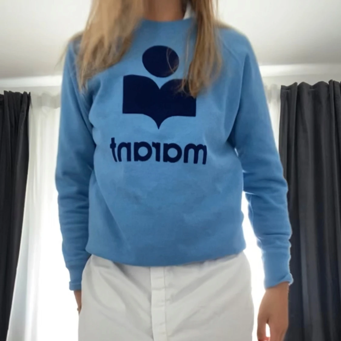 Blå sweatshirt från Isabel Marant - 3