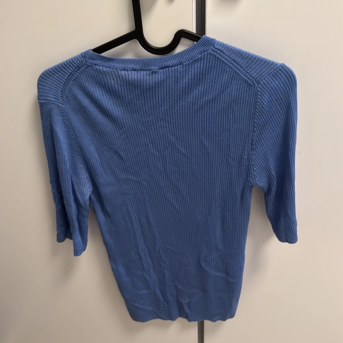 Blå ribbad topp från Zara - 2