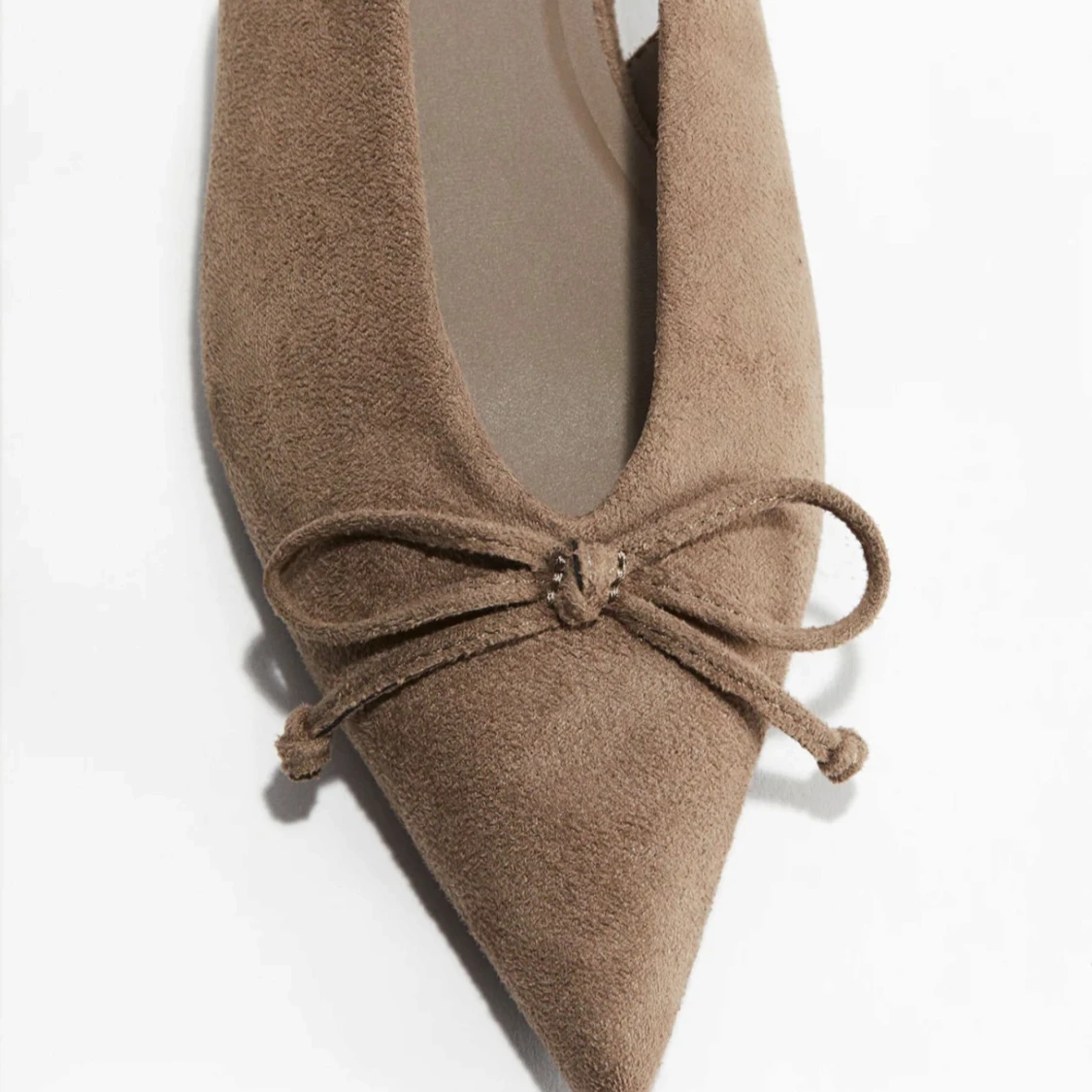 Slingbacks med rosett H&M SLUTSÅLDA storlek 39 - 3